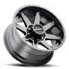 STRYKER Wheel Size: 20 X 9", Bolt Pattern: 6X139.7 [SATIN BLACK MILLED] - image 2
