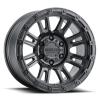 COMPASS Wheel Size: 18 X 9", Bolt Pattern: 8X165.1 [SATIN BLACK ]