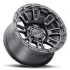 COMPASS Wheel Size: 18 X 9", Bolt Pattern: 8X165.1 [SATIN BLACK ] - image 2