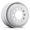 A28112 CT-STUD PILOTED DUAL Wheel [Size: 17.5"x6.75"] White Finish - image 1
