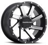 A82B TWIST Wheel Size: 14 X 7" Bolt Pattern: 4X156 mm [Satin Black] - image 1