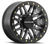 A91G RYNO Wheel Size: 14 X 7" Bolt Pattern: 4X137 mm [Gunmetal w/ Black Beadlock Ring] - image 1