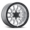 960MB-88560+35 960MB-ALPHA Wheel [Size: 18"x8.5"] Machined w/Black Ring Finish