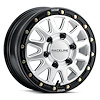 A14SB-57037+10 A14SB-ALPHA Wheel [Size: 15"x7"] Hyper Silver w/Black Ring Finish - image 1