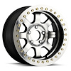RT260-78555-19 RT260-AVENGER BMF Wheel [Size: 17"x8.5"] Satin Black Machined Face Finish - image 1