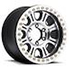 MONSTER RT SATIN BLACK WITH DIAMOND MACHINED FACE 17X8.5 6X5.5 -25mm/3.75 BS 4.250 Centerbore 2200 L - image 1