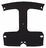 ABS Plastic Headliner 1993-2002 Chevy Camaro & Pontiac Firebird T-Top - Uncovered