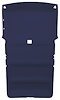 NAVY BLUE HEADLINER - image 1