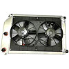 OE Fit Aluminum Radiator Module 1967-69 Camaro/Firebird - image 1