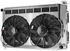 15-11020 OE-Fit Aluminum Radiator Module with Dual 13 in. Spal Fans 1967-1969 Chevy Camaro/Pontiac Firebird