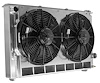 OE-Fit Aluminum Radiator Module w/Dual 13 in. Spal Fans [1982-1992 Chevy Camaro] - image 1