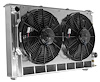 OE-Fit Aluminum Radiator Module w/ TOC, Dual 13 in. Spal Fans [1982-1992 Chevy Camaro] - image 1