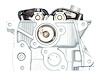 Remanufactured Cylinder Head for 1995-2000 Chrysler/Dodge with 2.5L V6 6G73 - image 1