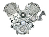 Remanufactured Crate Engine for 2001-2002 Mitsubishi Montero with 3.5L V6 - image 1