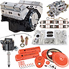 Small Block Chevy 355 ci 380 HP/ 415 FT.-LBS Crate Engine Kit [Orange Dress-Up Kit] - image 1