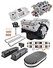 Small Block Chevy 355 ci 380 HP/ 415 FT.-LBS Crate Engine Kit [Black Finned Dress-Up Kit] - image 1