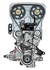 Remanufactured Crate Engine for 2003-2005 Kia Rio with 1.6L L4 - image 1