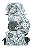 Remanufactured Crate Engine for 1998-2000 Toyota RAV4 with 2.0L L4 3SFE - image 1