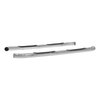 3 In. Round Polished Steel Side Bars for 2016-2020 Ford F-150/Super Duty Extended Cab - image 4