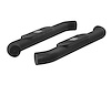 4 In. Round Side Bars for 2007-2018 Jeep Wrangler JK 2-Door - image 1