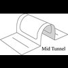 Aluminum Transmission Tunnel Kit Intermediate Chassis with 97"-115" Wheelbase - image 2