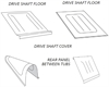 Aluminum Floor Between Wheel Tubs Intermediate Chassis with 97"-115" Wheelbase - image 1