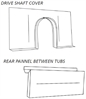 Aluminum Floor Between Wheel Tubs Compact Chassis with 92"-97" Wheelbase - image 1
