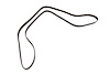 BELT W PMP A/C CMPR GEN P - image 1