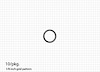 GASKET A/C EVPR FTG - image 1