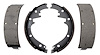 Bonded Drum Brake Shoe Set [Front] for Select 1959-1970 Chevrolet - image 1