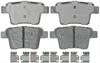 Rear Ceramic Disc Brake Pad Set - image 1