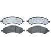 Disc Brake Pad Set Fits Select 2005-2019 Chrysler, Dodge, Mitsubishi, Ram - image 1