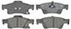 Ceramic Rear Disc Brake Pads for Select 2011-2020 Dodge, Jeep - image 1