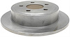 Rear Brake Rotor, Drum-in-Hat, Vented