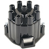 Distributor Cap Fits Select AMC, Buick, Cadillac, Checker, Chevy, GMC, International, Jeep, Studebaker V8 [Black] - image 1