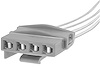 CONNECTOR W LEADS 4 WAY F - image 1