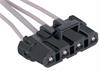 CONNECTOR-W/LEADS 4-WAY - image 1