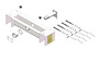 31568 26K Fifth Wheel Trailer Crossmember, for Husky 26000 Pound Hitch Heads