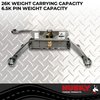 33021K RAM 26KW OEM 5th Wheel Hitch Kit for RAM Factory Pucks, Gray - image 4