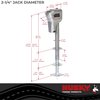 82084 Super Brute Trailer Tongue Jack, 4,000lb Lift Capacity - Gray - image 4