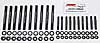 Main Stud Kit with Hex Nuts Ford 351C/400M, 4-Bolt Main, no Windage Tray