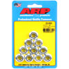 Hex Serrated Flange Nuts 10mm x 1.25