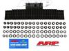 Head Studs w/12-Point Nuts Small Block Chevy Aluminum Bowtie Splayed Bolt Head - image 1