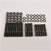 Black Oxide Main Stud Kit Big Block Chevy Dart Big M, 4-Bolt Main with Splayed Outer Bolts - image 1