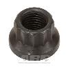 Black Oxide 12-Point Nut 7/16"-20