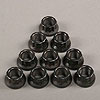 Black Oxide 12-Point Nuts 3/8"-24