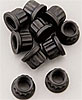 Black Oxide 12-Point Nuts 1/4"-20 - image 1