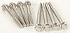 Carburetor Float Bowl Kit - Hex Head Single Metering Block Set of 8 Bolts - image 2