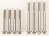 Carburetor Float Bowl Kit - Hex Head Single Metering Block Set of 8 Bolts - image 3
