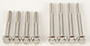 Carburetor Float Bowl Kit - Hex Head Single Metering Block Set of 8 Bolts - image 4
